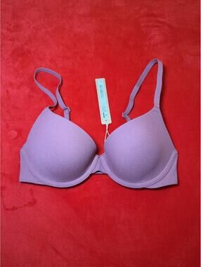 Skims Fits Everybody TShirt Bra Color Beet Size 32A